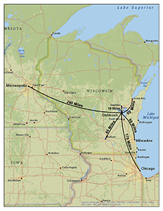 Wisconsin Map